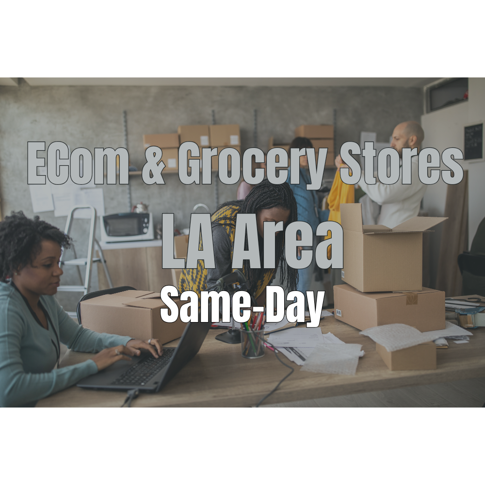E-Commerce & Grocery Store Delivery Support – Same Day - Local Courier Service (LA Counties)