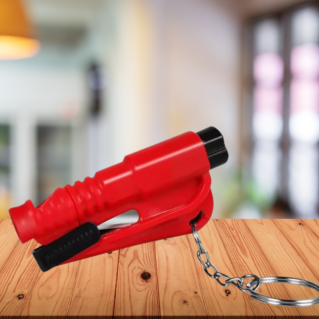 Emergency Glass Breaker Keychain