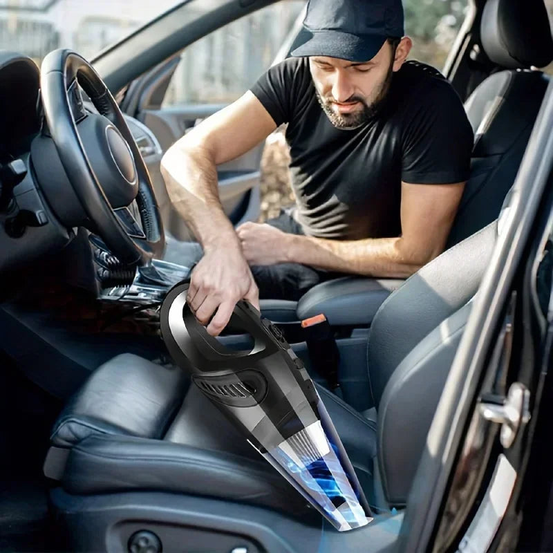 Mini Car Vacuum Cleaner (12V Plug-in)
