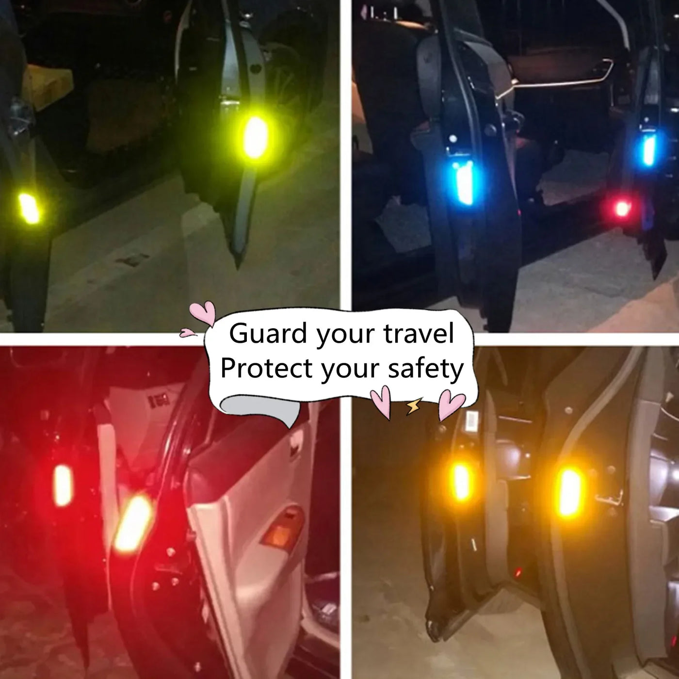 Reflective Car Door Edge Guard