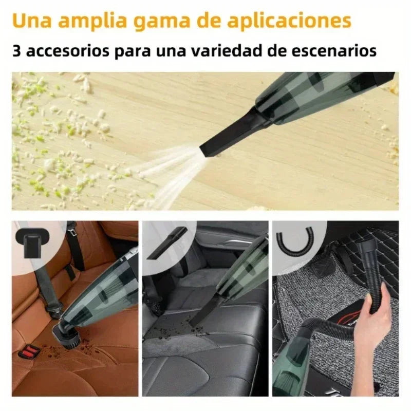 Mini Car Vacuum Cleaner (12V Plug-in)