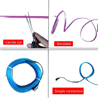 LED Strip Lights for Car Interior