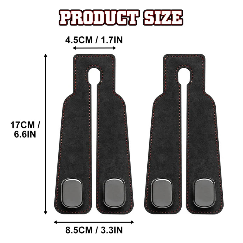 Backseat Headrest Hooks