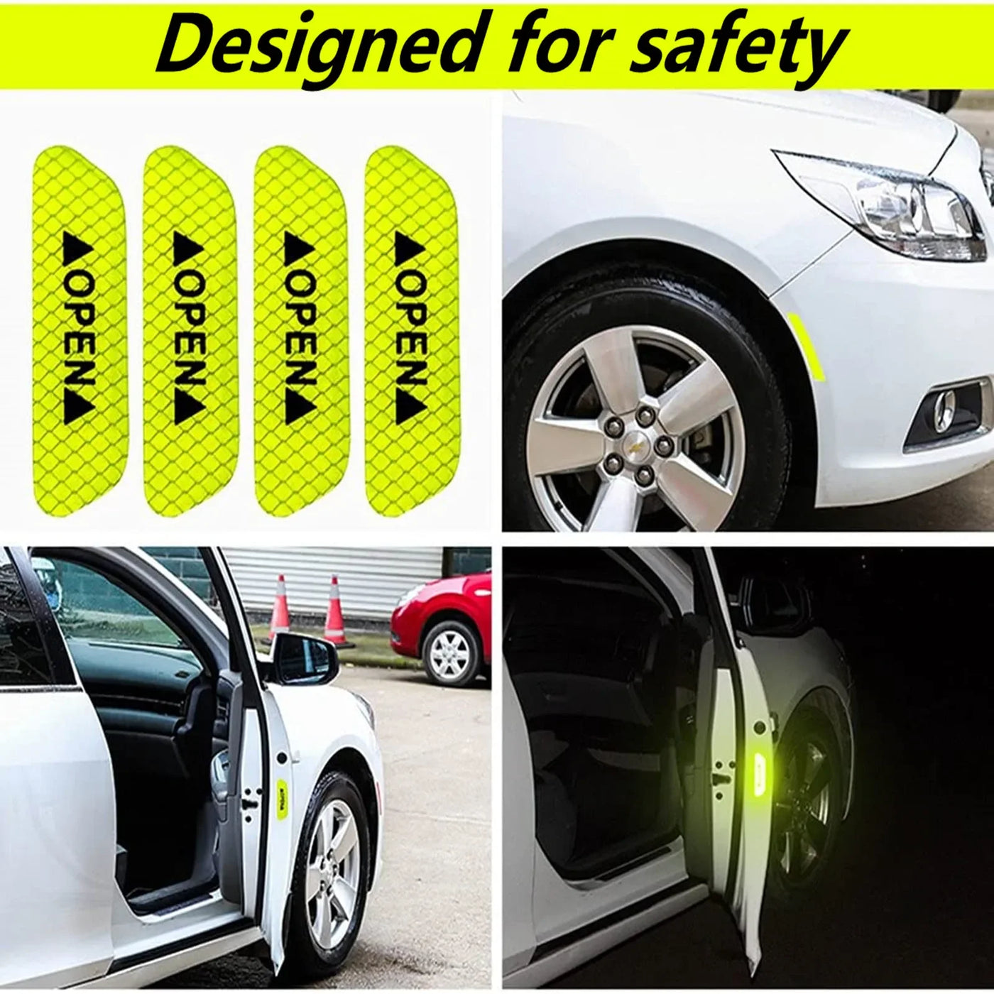 Reflective Car Door Edge Guard